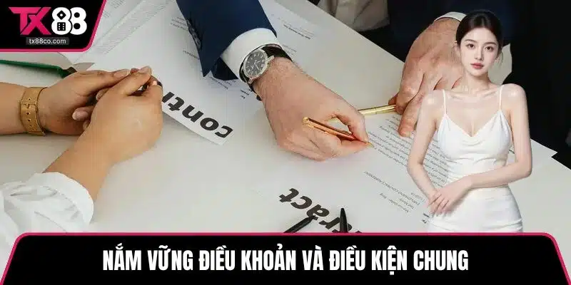 Nắm vững điều khoản và điều kiện chung